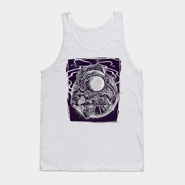 Astronaut Tank Top by DANPUBLIC